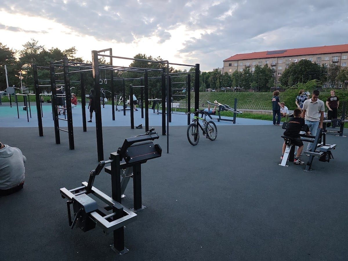 Outside gym